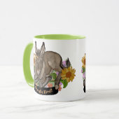Cottages-Einhorn-Donkey einer Art Tasse (Vorderseite Links)