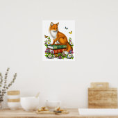 Cottages Fox Books Poster (Küche)