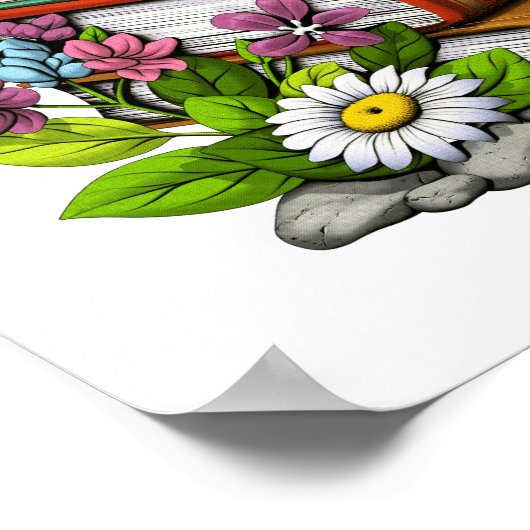 Cottages Fox Books Poster (Ecke)