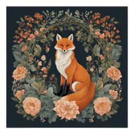 Cottages Fox Poster