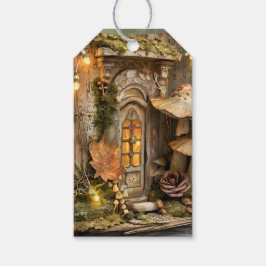 Cottages Mushroom Fairy House Geschenkanhänger