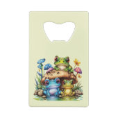 Cottages Toadstool Pilz und Frosch Geldbeutel Flaschenöffner (Rückseite)