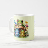 Cottages Toadstool Pilz und Frosch Kaffeetasse (Vorderseite Links)