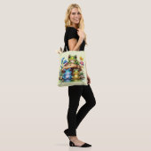 Cottages Toadstool Pilz und Frosch Tasche (Am Model)