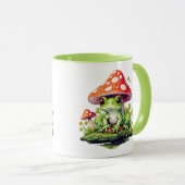 Cottages Toadstool Pilz und Frosch Tasse (VorderseiteRechts)