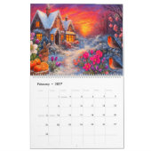 Cottages und Gärten aus der viktorianischen Ära Kalender (Feb 2027)