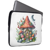 Cottagewitch Mushroom Folklore Spooky Boho Fantasy Laptopschutzhülle (Vorne Rechts)