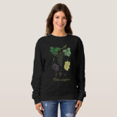 Cottailcore Weinkultur und Erde Sweatshirt (Vorne ganz)