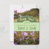 CottargetCore Blume Meadow Vielen Dank Dankeskarte (Vorderseite)