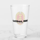 Cottbus, DDR, DDR Ossi Glas (Rückseite)