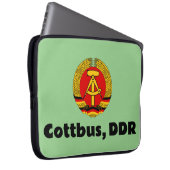 Cottbus, DDR, DDR Ossi Laptopschutzhülle (Vorne Rechts)