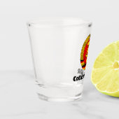 Cottbus, DDR, DDR Ossi Schnapsglas (Links)