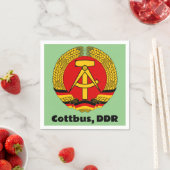 Cottbus, DDR, DDR Ossi Serviette (Beispiel)