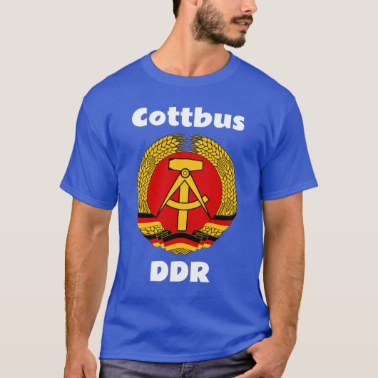 Cottbus, DDR, DDR Ossi T-Shirt (Vorderseite)