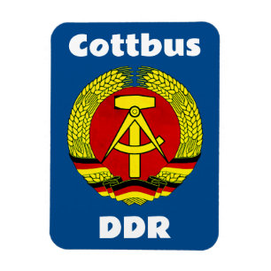 Cottbus, DDR - Deutsche Demokratische Republik Magnet