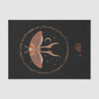 Cottecore Moth Personalisiert Throw Kissen