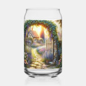 Cottecore-Verzauberungsweg Dosenglas (Vorderseite)