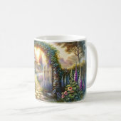 Cottecore-Verzauberungsweg Kaffeetasse (VorderseiteRechts)