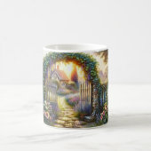 Cottecore-Verzauberungsweg Kaffeetasse (Mittel)