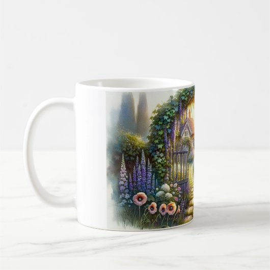 Cottecore-Verzauberungsweg Kaffeetasse (Links)