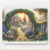 Cottecore-Verzauberungsweg Mousepad (Vorne)
