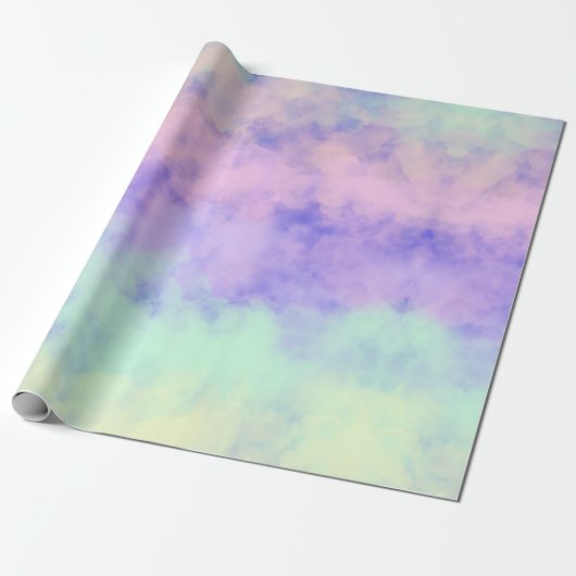 Cotten Candy Clouds Geschenkpapier (Ungerollt)