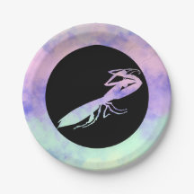 Cotten Candy Clouds Praying Mantis