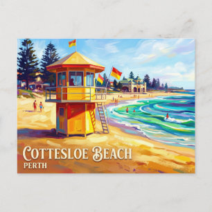 Cottesloe Beach Australien Postkarte
