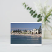 Cottesloe Beach in Perth, Western Australien Postkarte (Stehend Vorderseite)