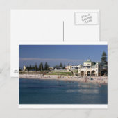 Cottesloe Beach in Perth, Western Australien Postkarte (Vorne/Hinten)