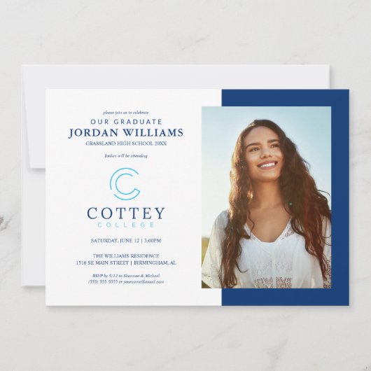 Cottey College Ankündigung (Vorderseite)