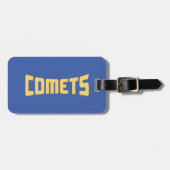 Cottey College Comets Gepäckanhänger (Vorderseite horizontal)