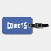 Cottey College Comets Gepäckanhänger (Vorderseite horizontal)