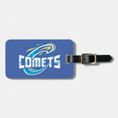Cottey College Comets Gepäckanhänger (Vorderseite horizontal)