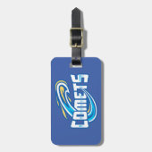 Cottey College Comets Gepäckanhänger (Vorderseite vertikal)