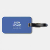 Cottey College Comets Gepäckanhänger (Rückseite horizontal)