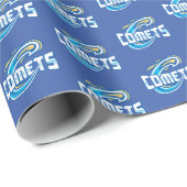 Cottey College Comets Geschenkpapier (Rolleneckpunkt)