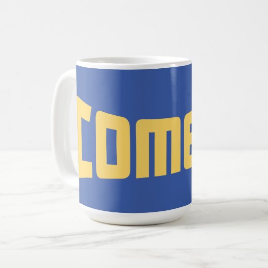 Cottey College Comets Kaffeetasse (Vorderseite Links)