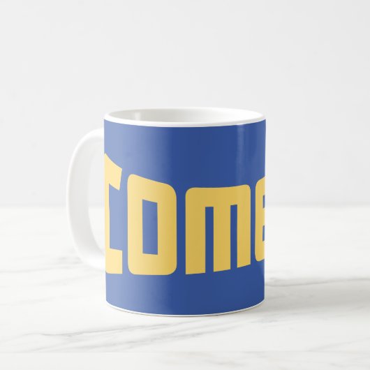 Cottey College Comets Kaffeetasse (Vorderseite Links)