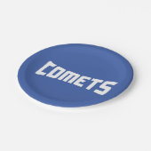 Cottey College Comets Pappteller (Schrägansicht)