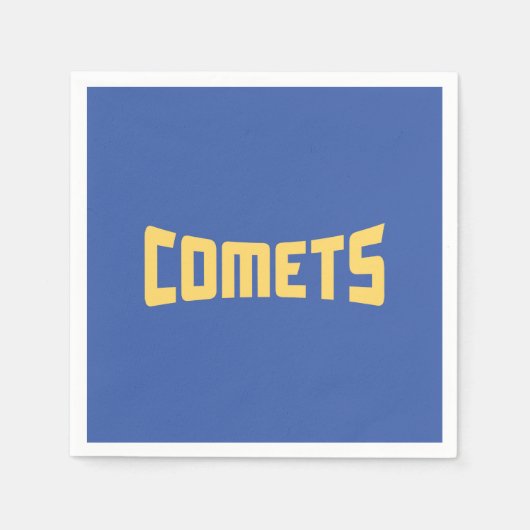 Cottey College Comets Serviette (Vorderseite)