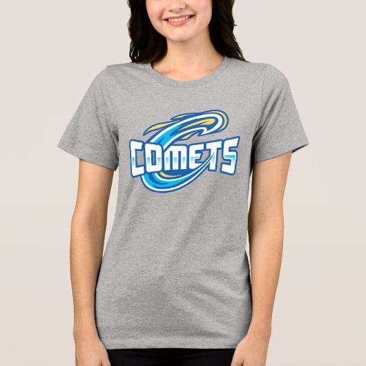 Cottey College Comets Tri-Blend Shirt (Vorderseite)