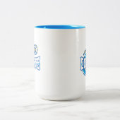 Cottey College Comets Zweifarbige Tasse (Mittel)