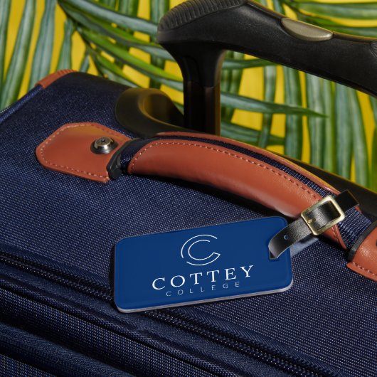 Cottey College Gepäckanhänger (Vorderseite Insitu 3)