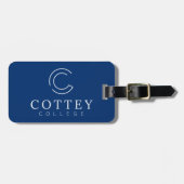 Cottey College Gepäckanhänger (Vorderseite horizontal)
