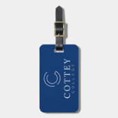 Cottey College Gepäckanhänger (Vorderseite vertikal)