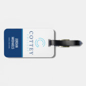 Cottey College Gepäckanhänger (Rückseite horizontal)