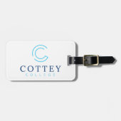 Cottey College Gepäckanhänger (Vorderseite horizontal)