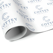 Cottey College Geschenkpapier (Rolleneckpunkt)