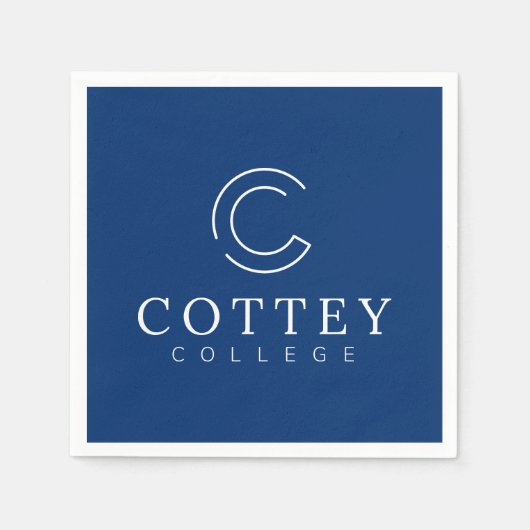 Cottey College Serviette (Vorderseite)
